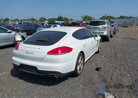 2014 Porsche Panamera E-Hybrid S from USA, damaged, VIN WP0AD2A75EL044758